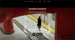 Desktop Screenshot of jovankavuckovic.com