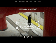 Tablet Screenshot of jovankavuckovic.com